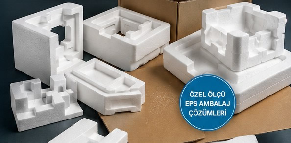 EPS strafor ambalaj ve ürüne özel koruyucu köpük parçaları